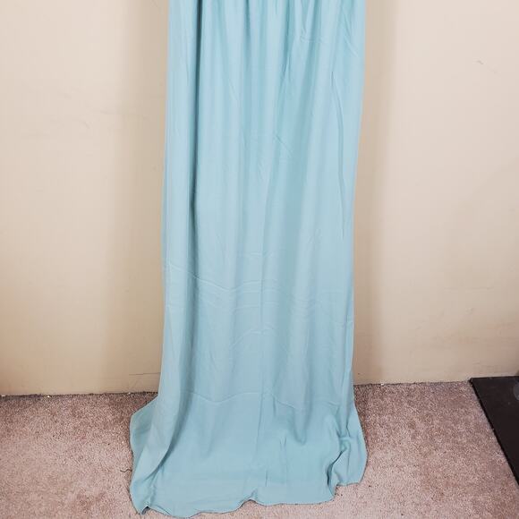 Show Me Your Mumu Hacienda Maxi Dress in Dusty Mint Crisp Women's Size L - Picture 3 of 10